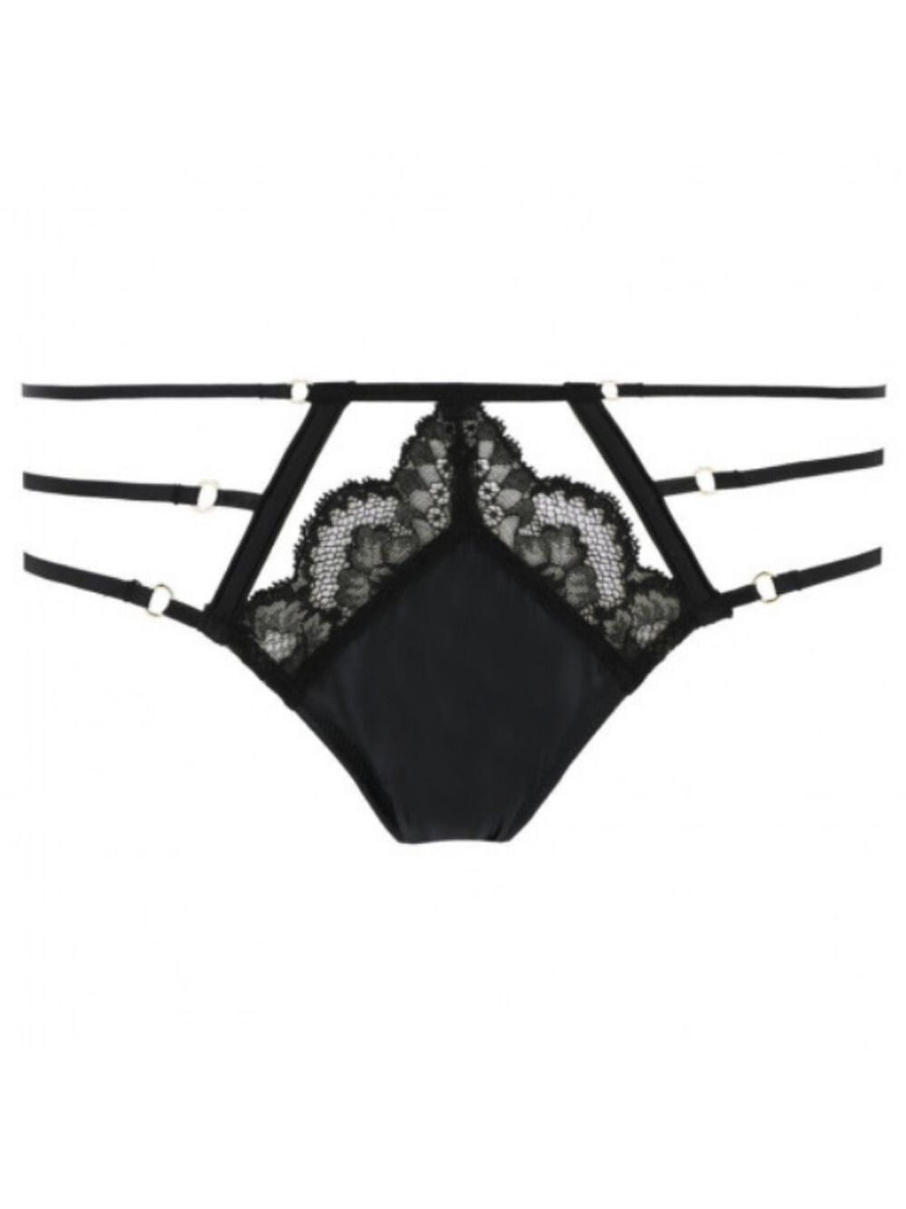 Lise Charmel Lingerie Black Strappy Thong